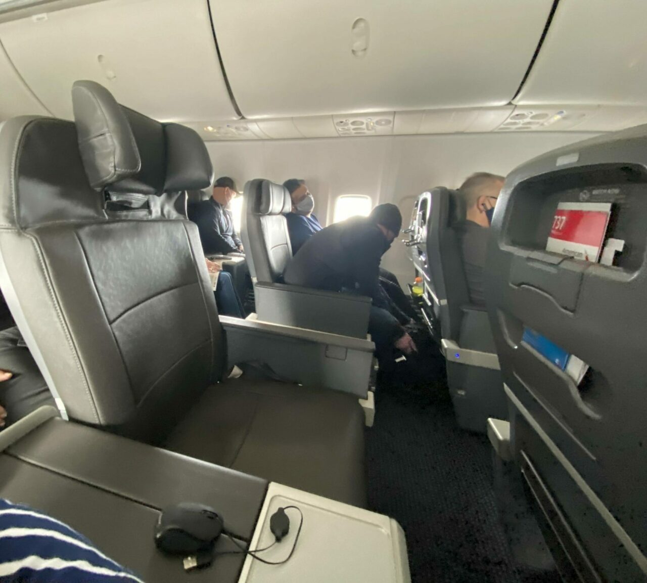 American Airlines Domestic First B737-800 seat 