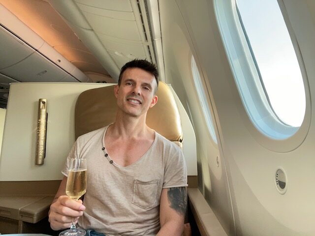 B787 Etihad business class