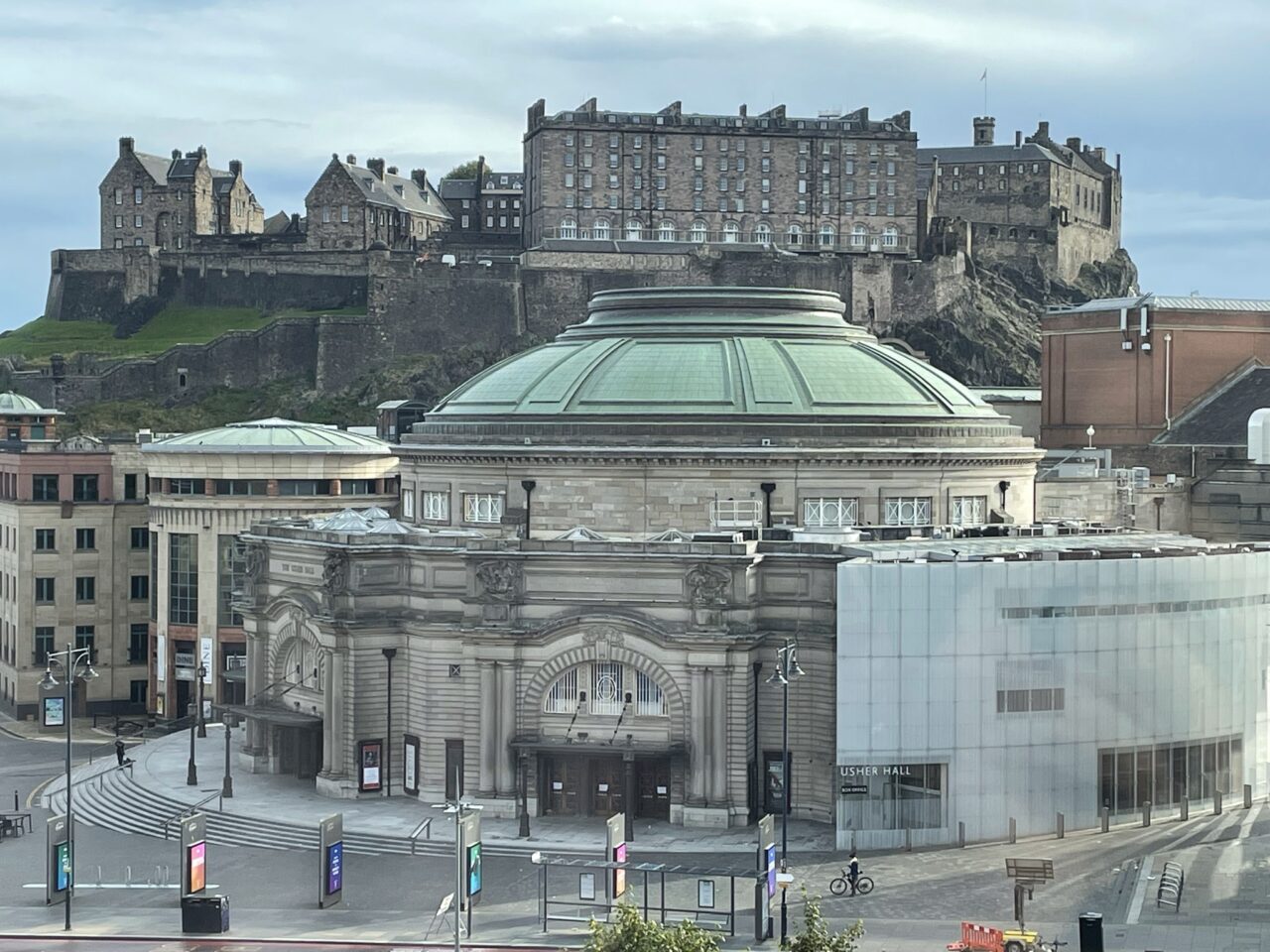 View from Suite at Sheraton Grand Hotel & Spa Edinburgh