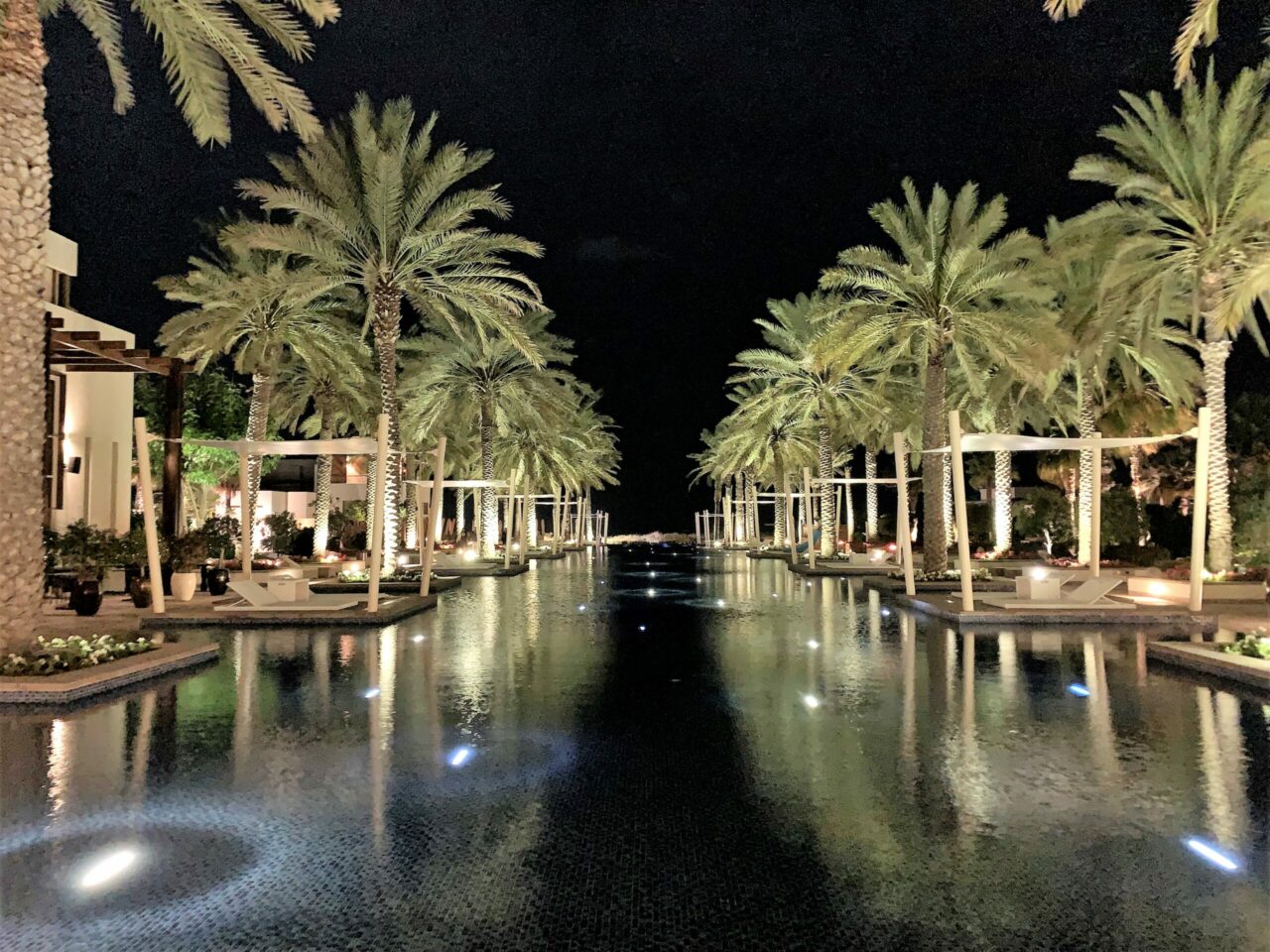 Hyatt Park Saadiyat Hotel poolside 