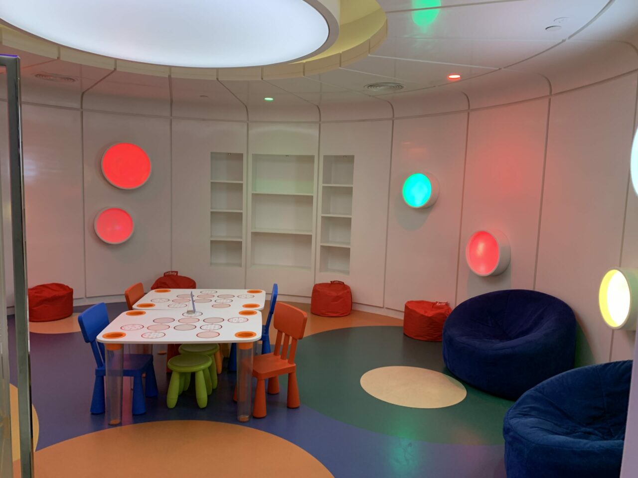 Children's Play Area at Etihad Business Lounge