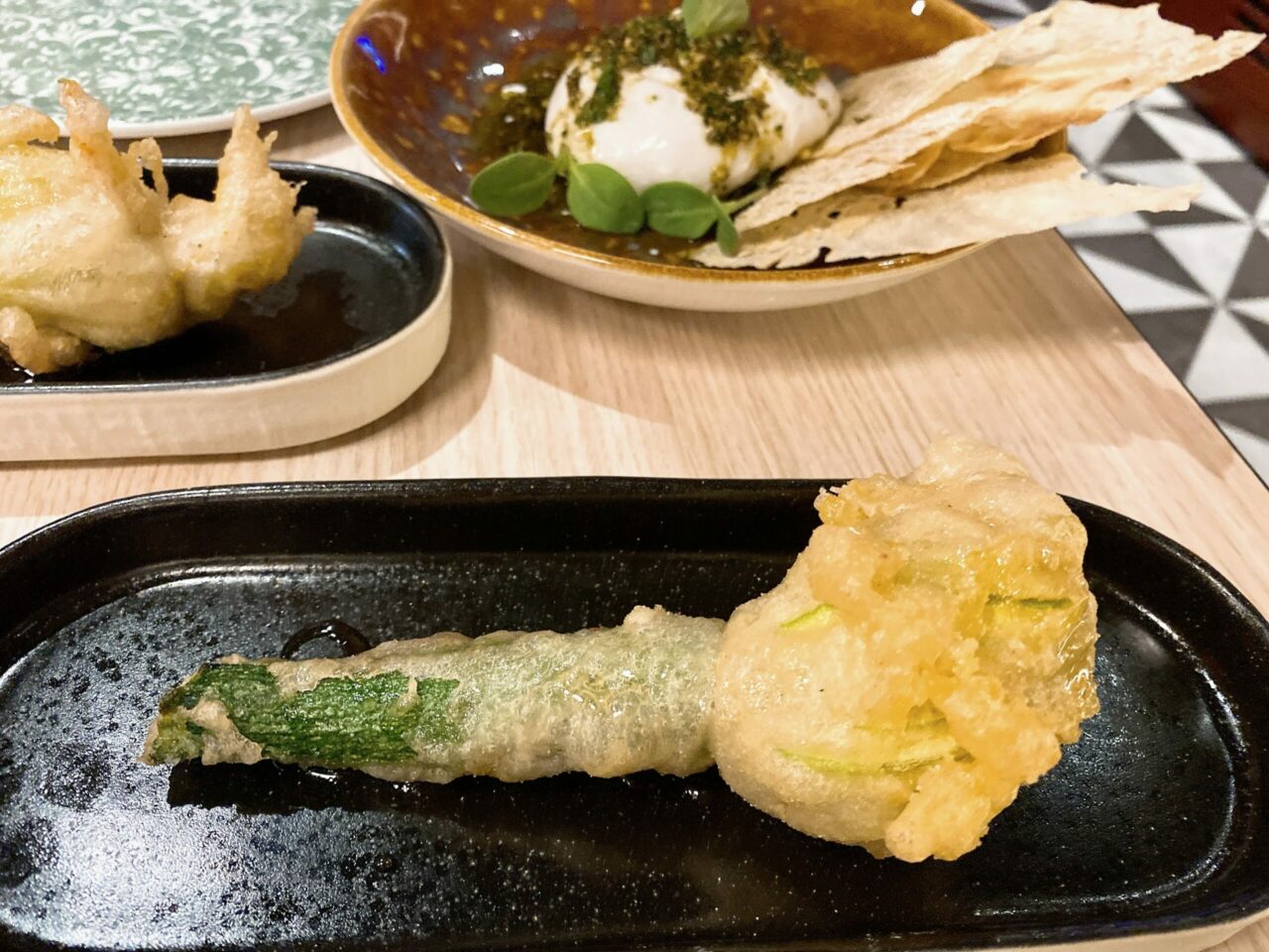 Courgette flower