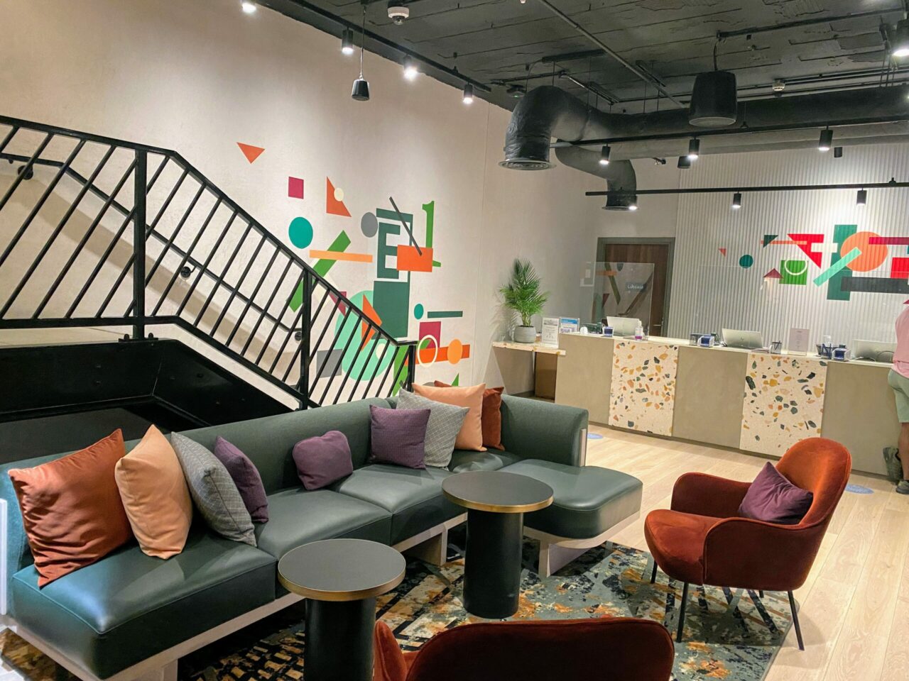 Hyatt Place London City East reception