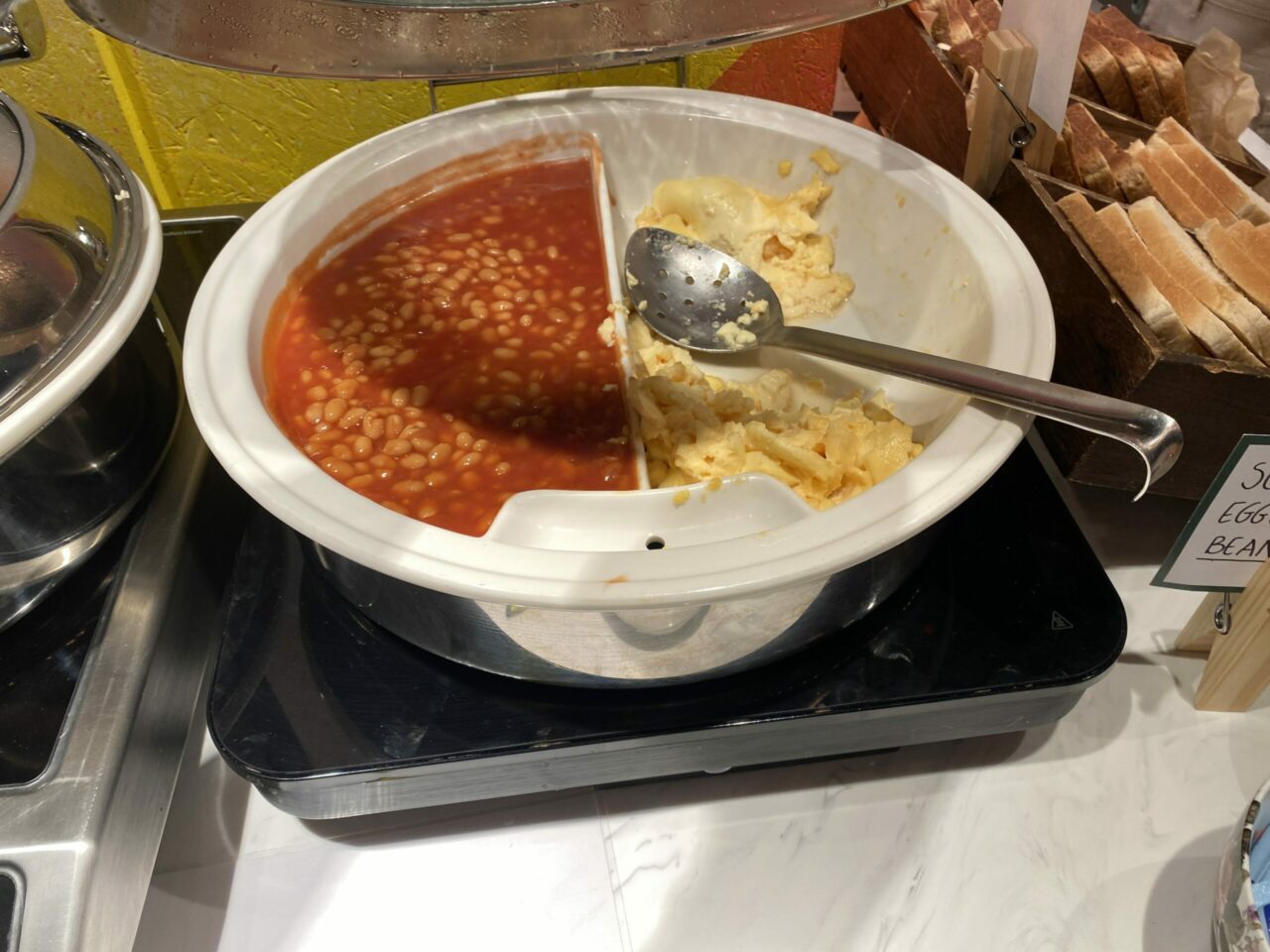 baked beans at nHow London hotel
