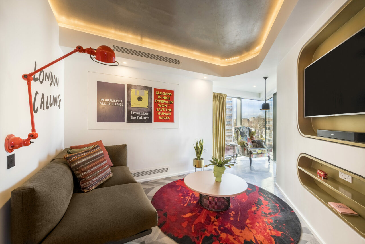 penthouse look at nHow London hotel
