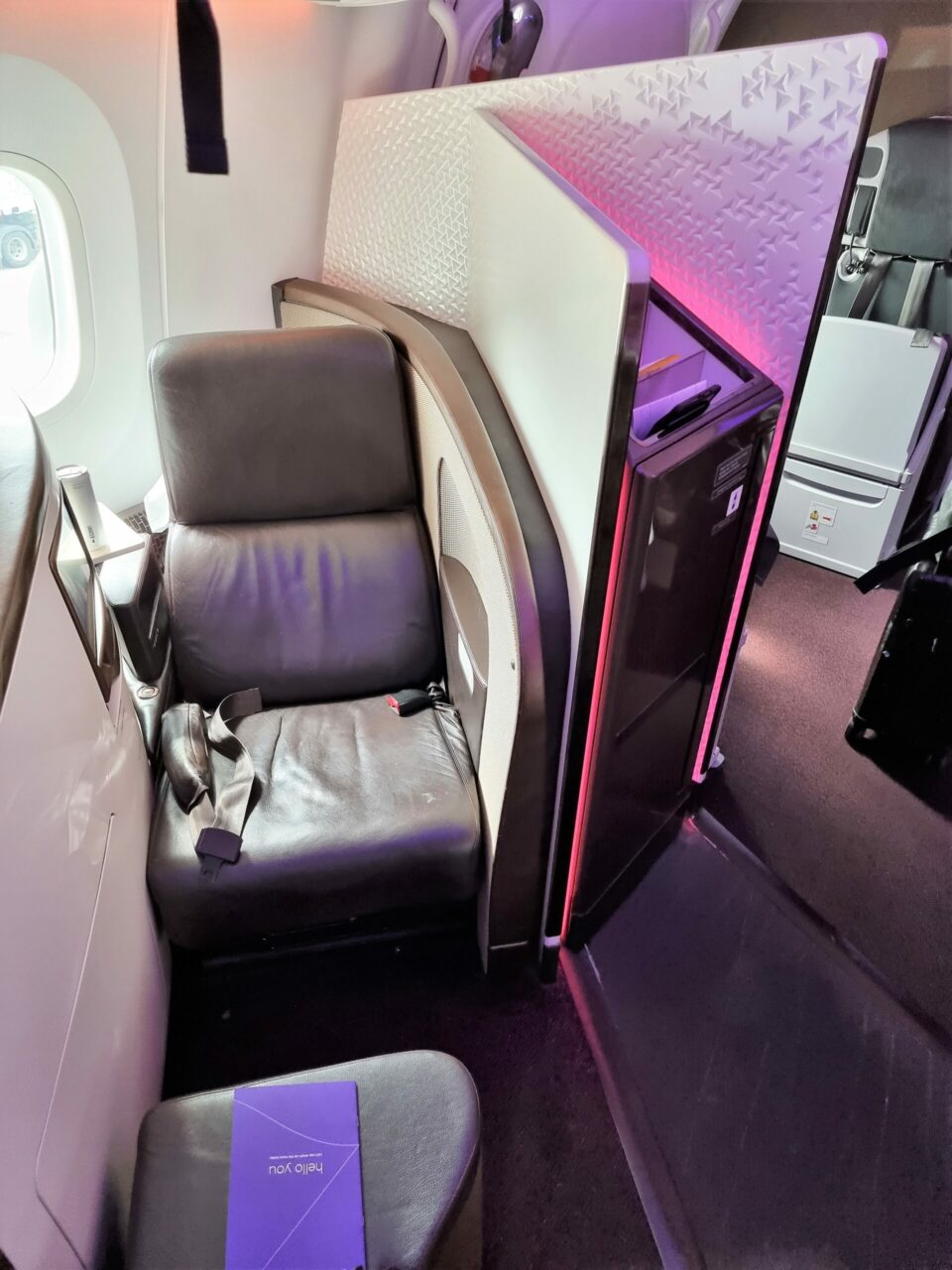Virgin Atlantic Upper Class seat 