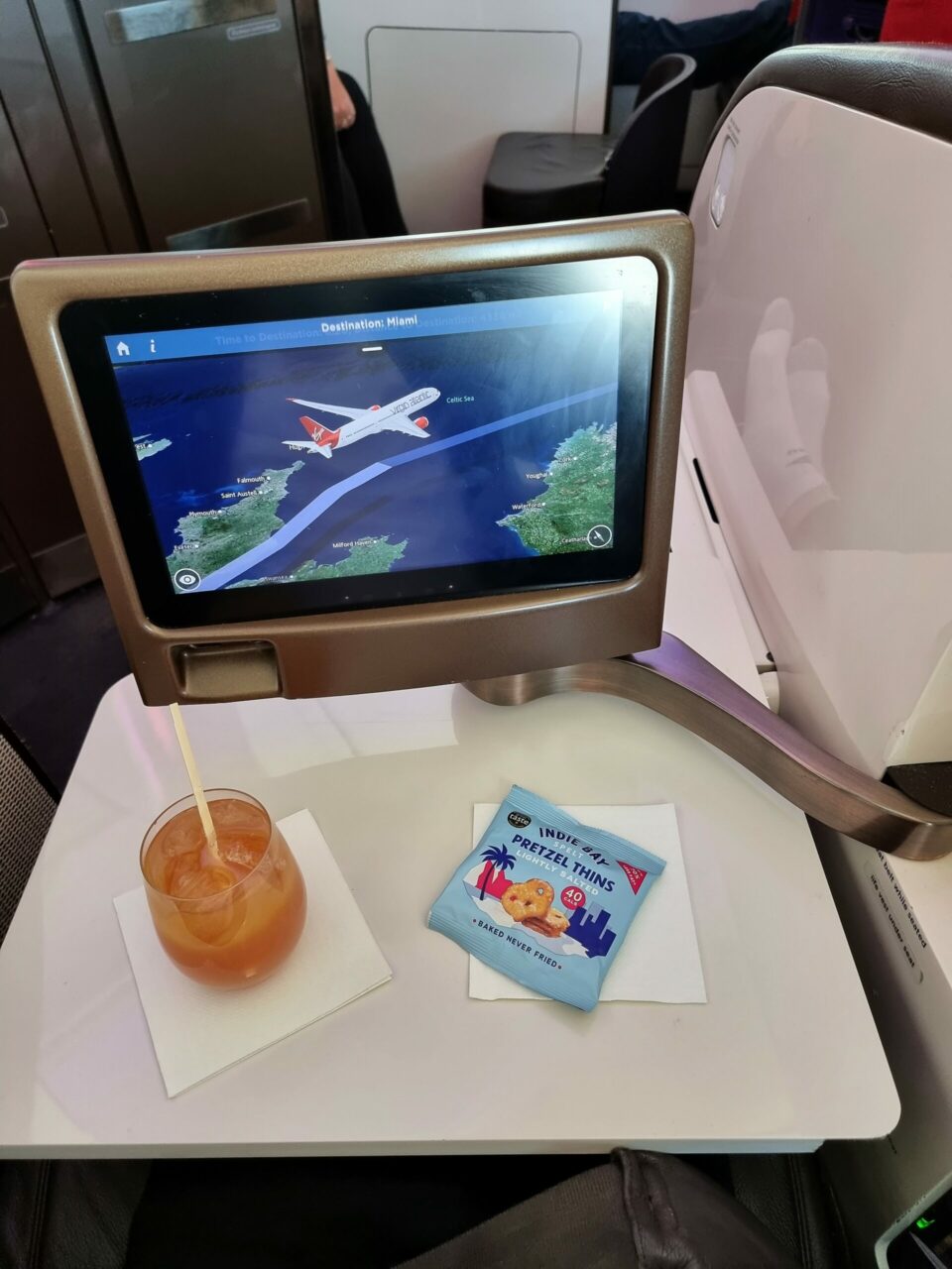 Virgin Atlantic Upper Class TV 