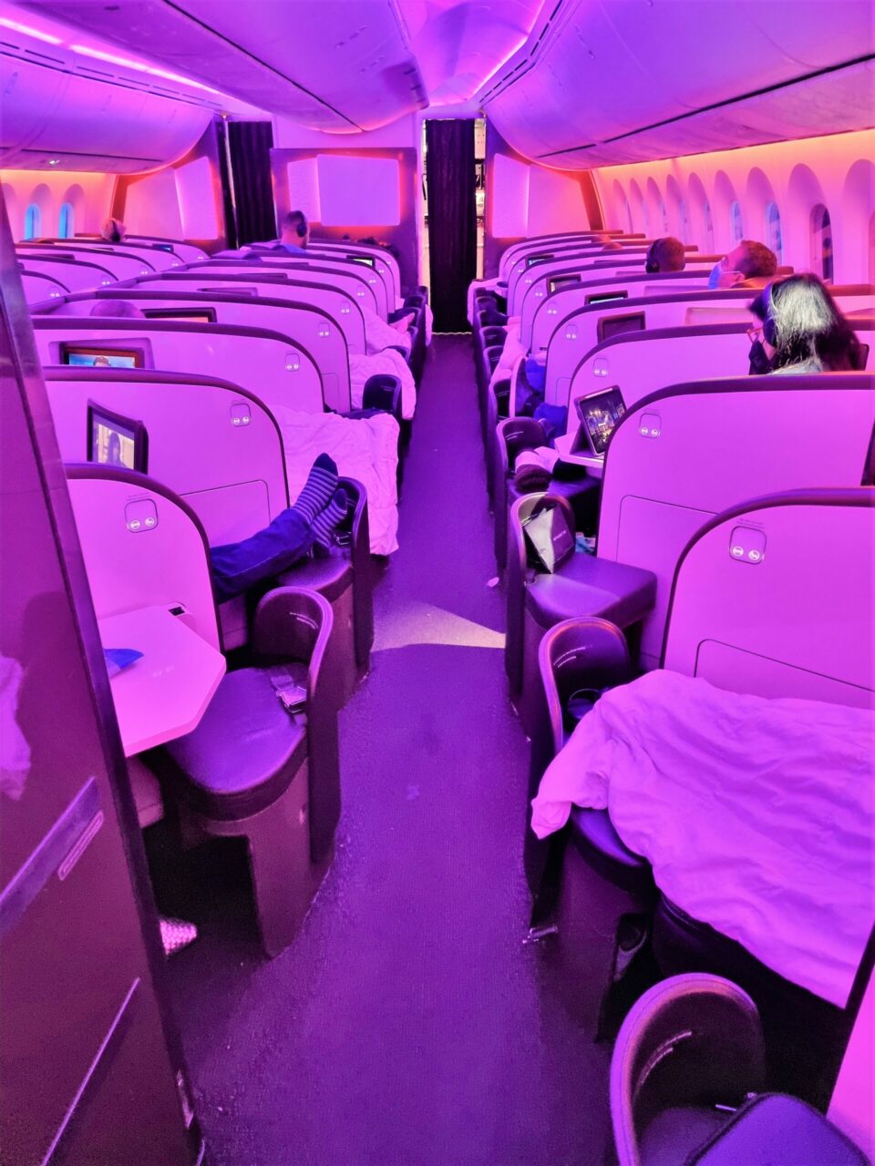 Virgin Atlantic Upper Class Cabin