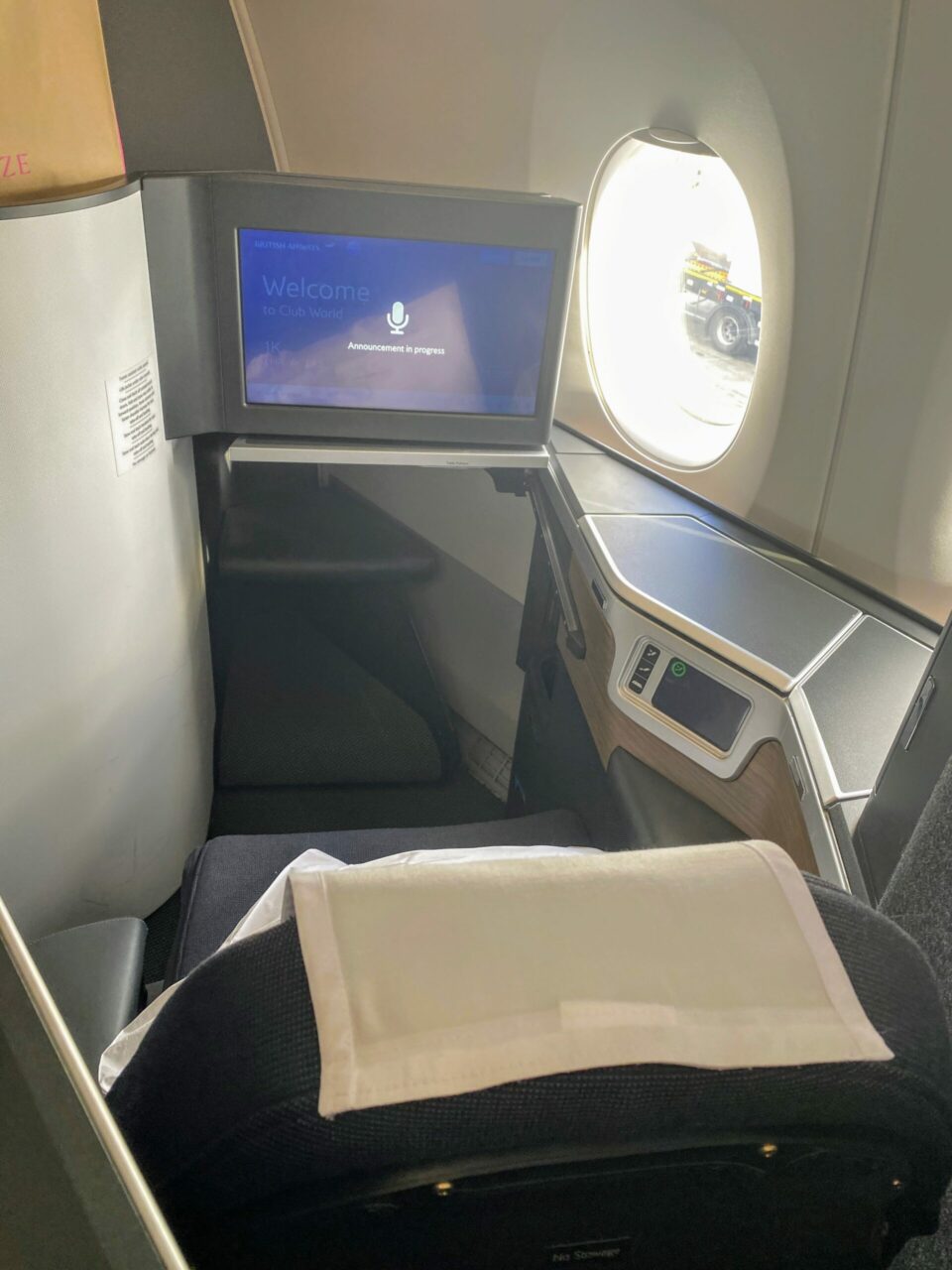 British Airways A350 Club Suite