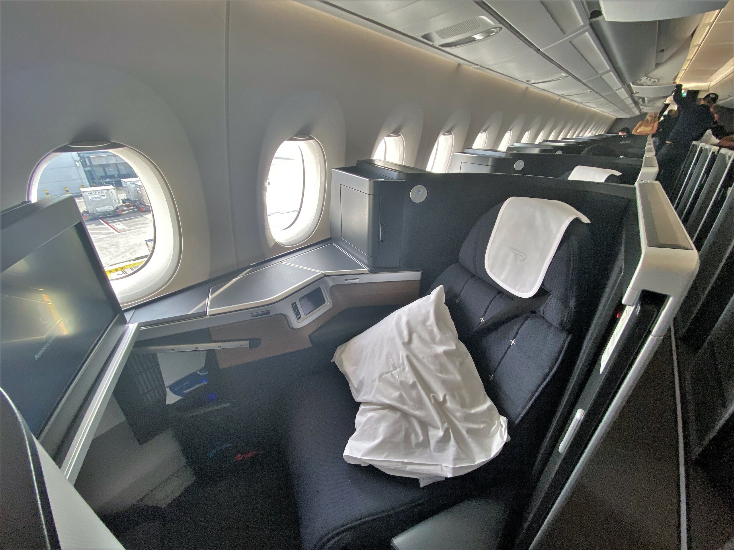 British Airways A350 Club Suite seat cabin 