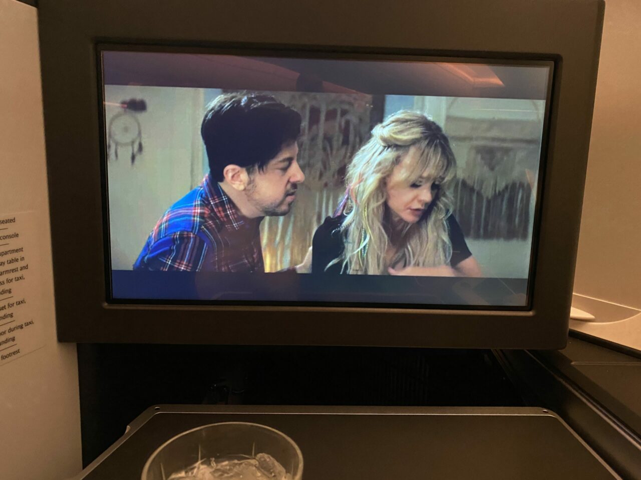 British Airways A350: Club Suite Entertainment 