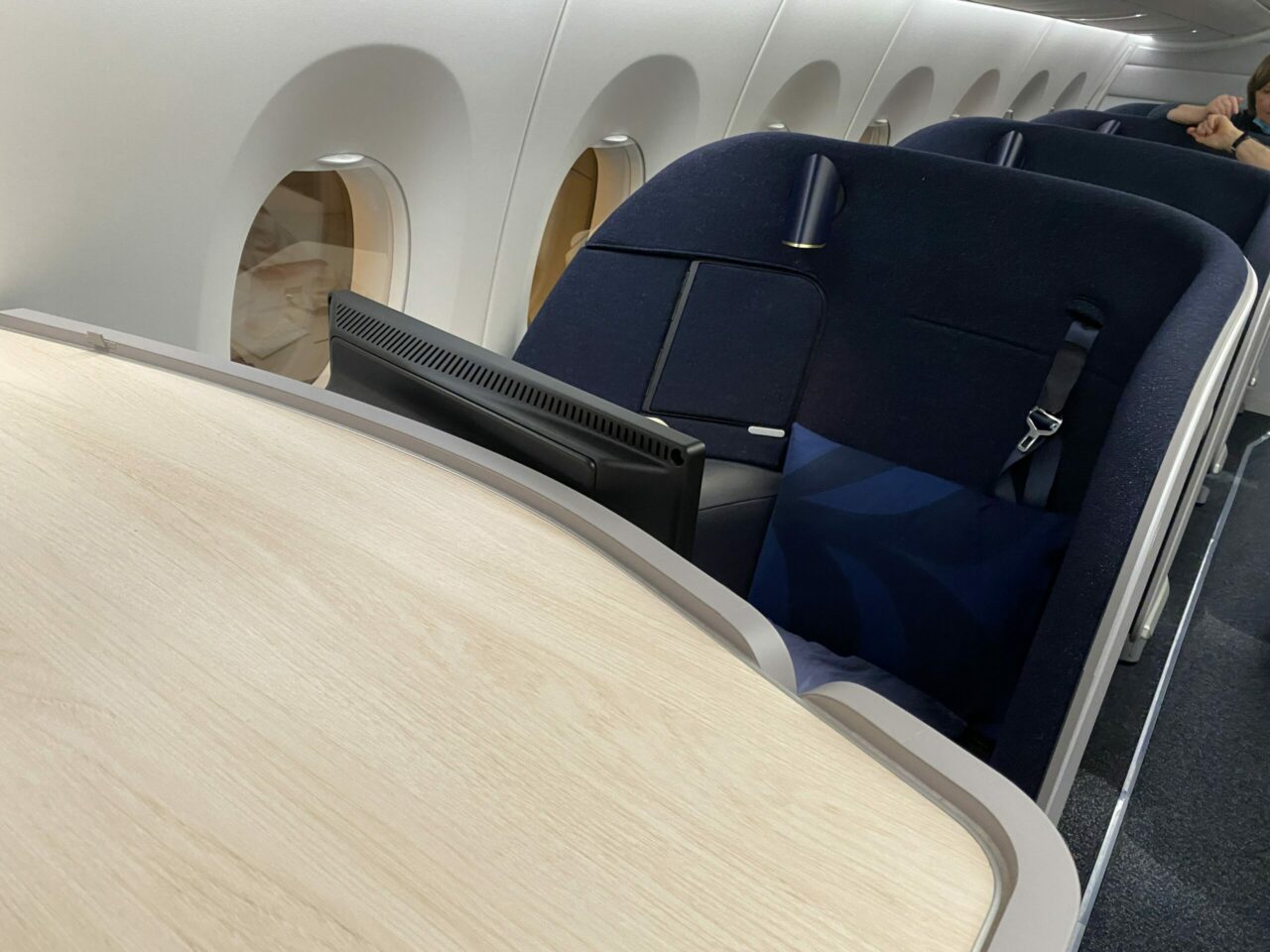 Finnair new business class seat 