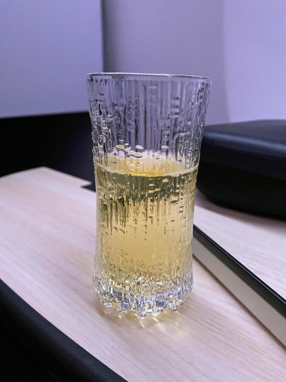 Finnair new business class champagne 
