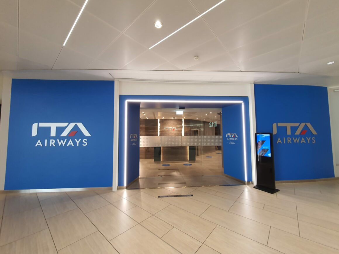 ITA Airways lounge 