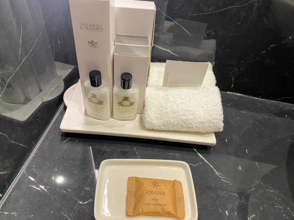 Intercontinental Hotel Malta by IHG toiletries 