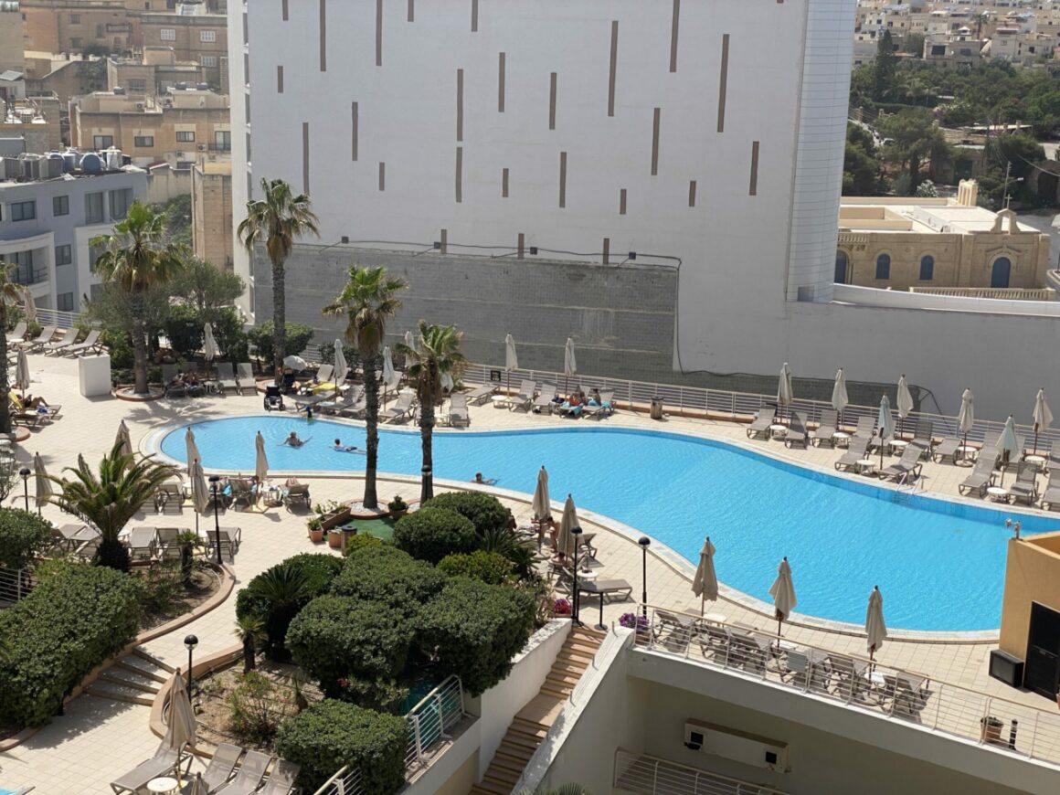 Intercontinental Hotel Malta by IHG view from room 
