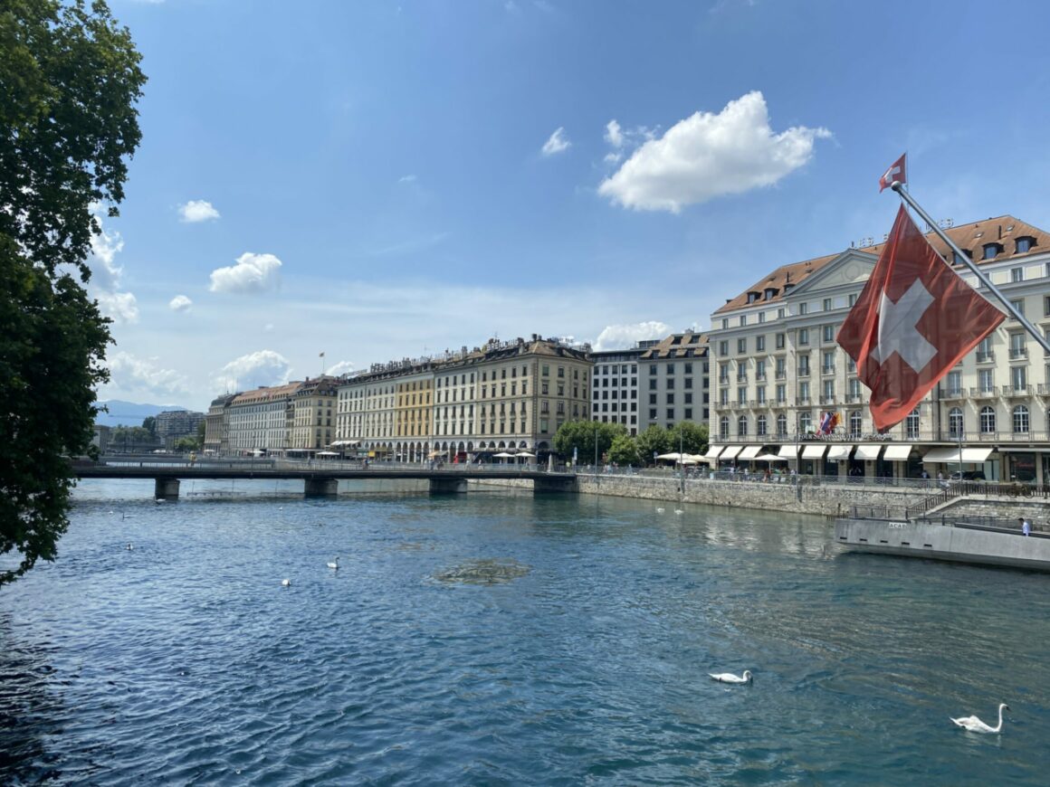 View from the Old Town side, Geneva is the perfect summer break