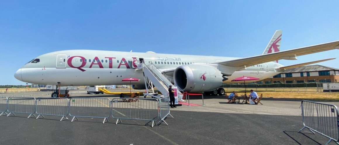 Qatar Airways' new B787-9 business class Premium Suite