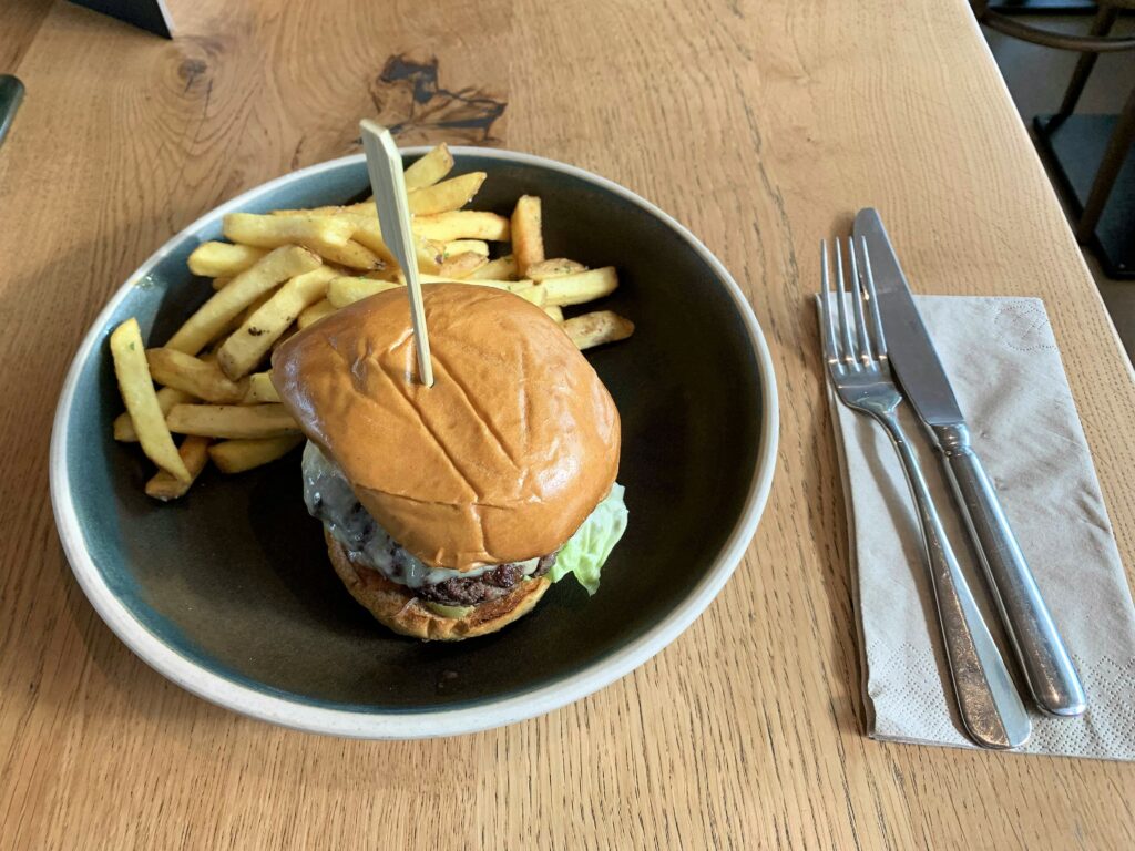 Burger at Kota Restaurant 