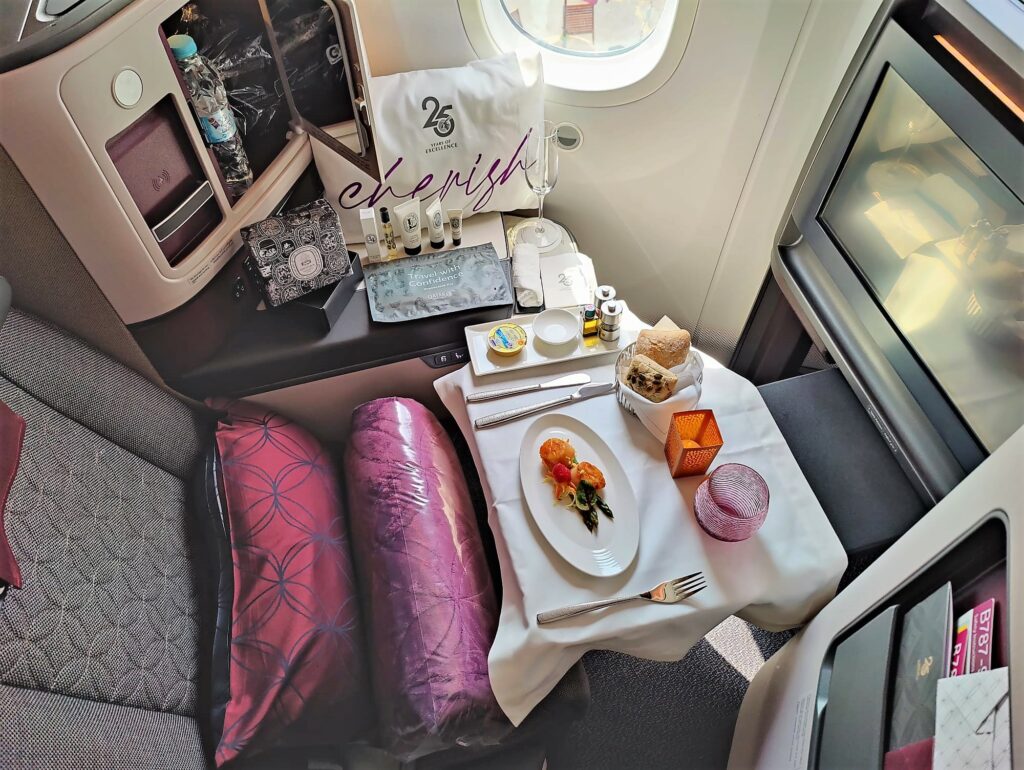 Qatar B787-9 Premium Suite