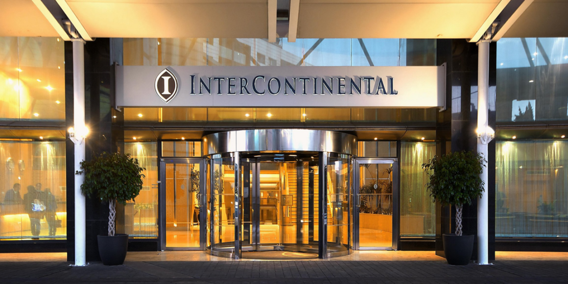 Intercontinental Hotel Malta by IHG entrance 