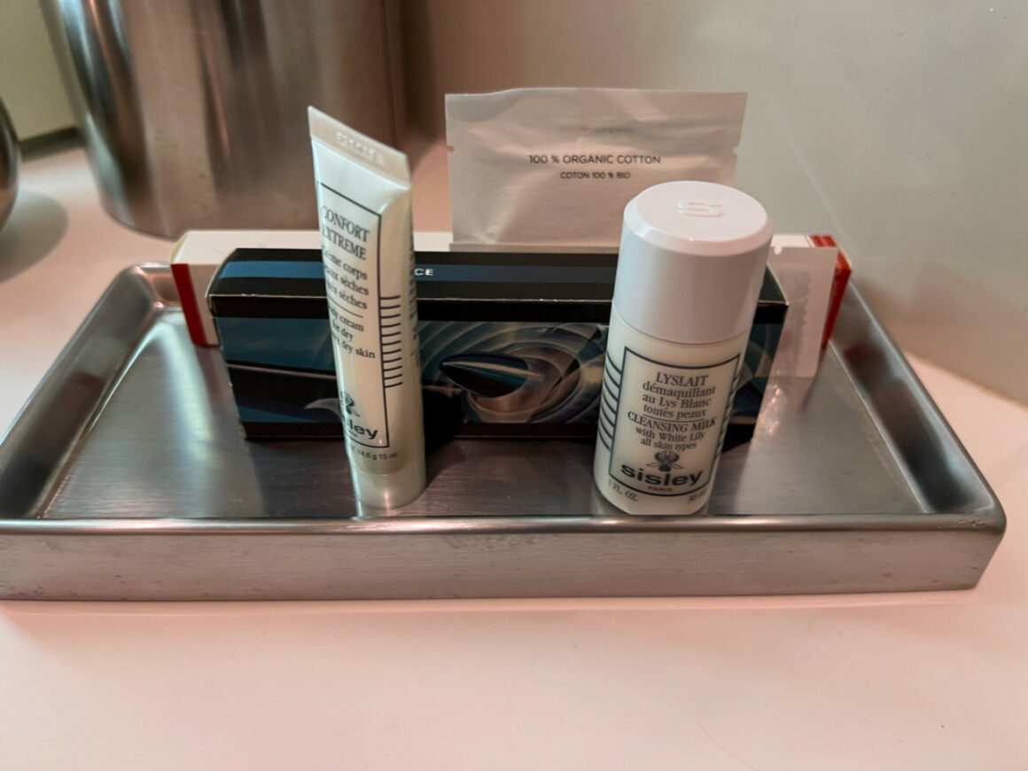 Air France La Première First Class Lounge Toiletries