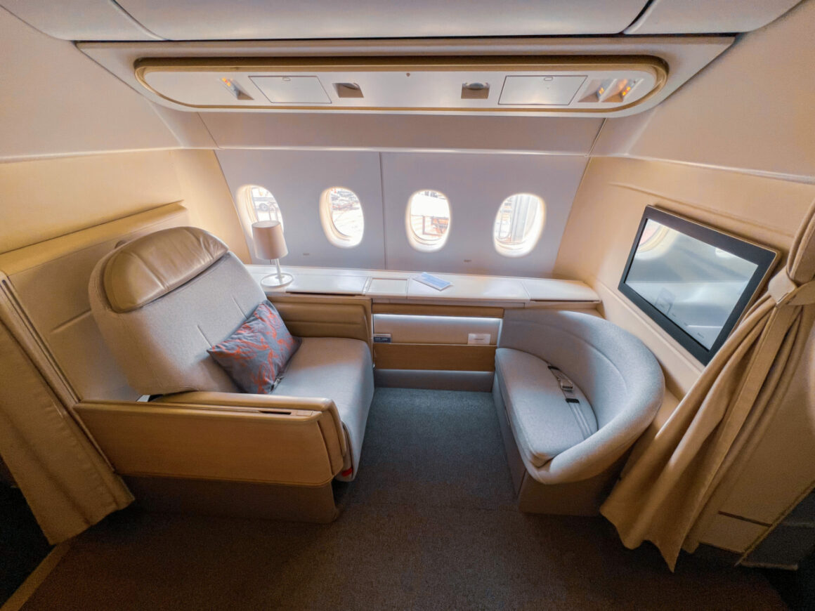 Air France La Première First Class Cabin