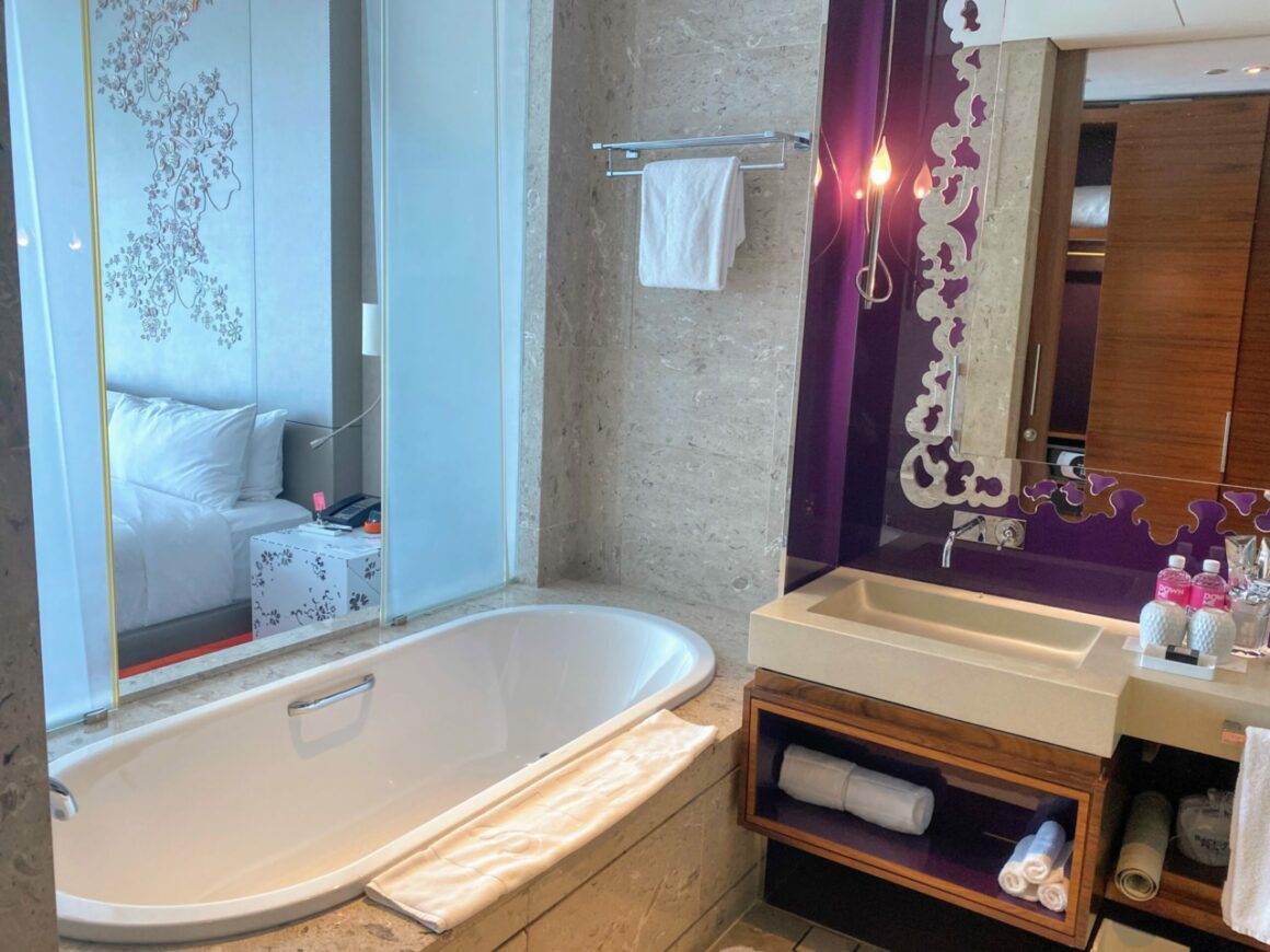 W Singapore Sentosa Cove hotel bathroom 