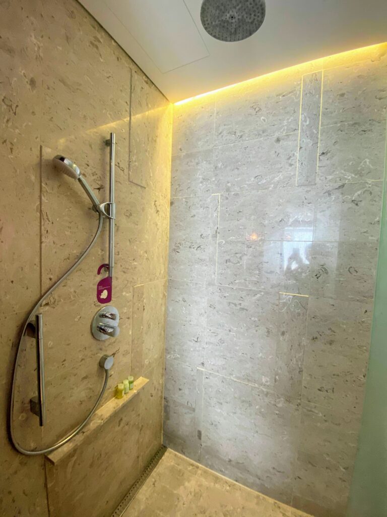 W Singapore Sentosa Cove hotel shower room 