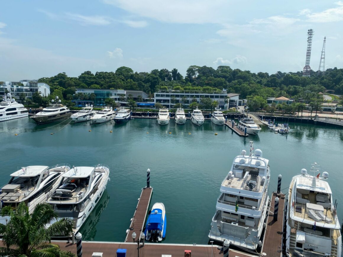 Marina View at W Singapore Sentosa Cove hotel  