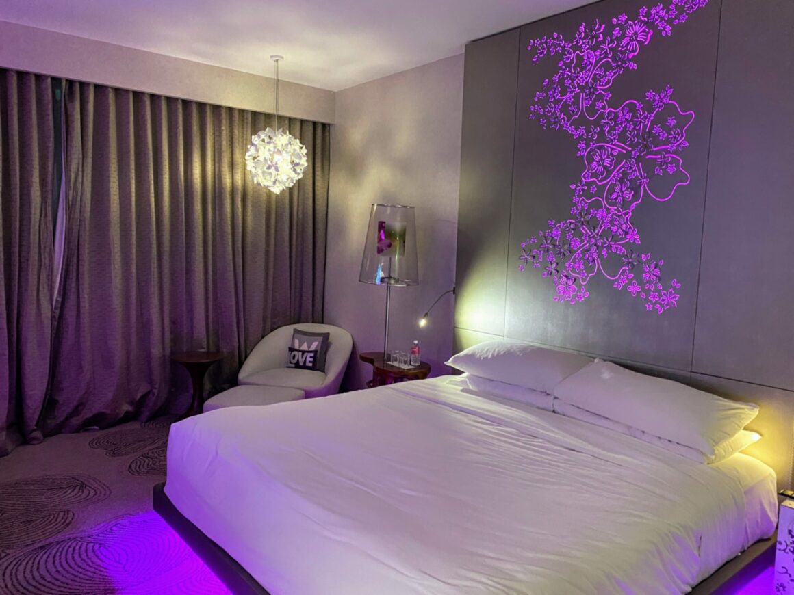 W Singapore Sentosa Cove hotel room 