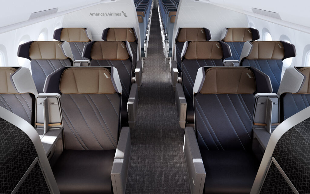 premium economy AA A321XLR