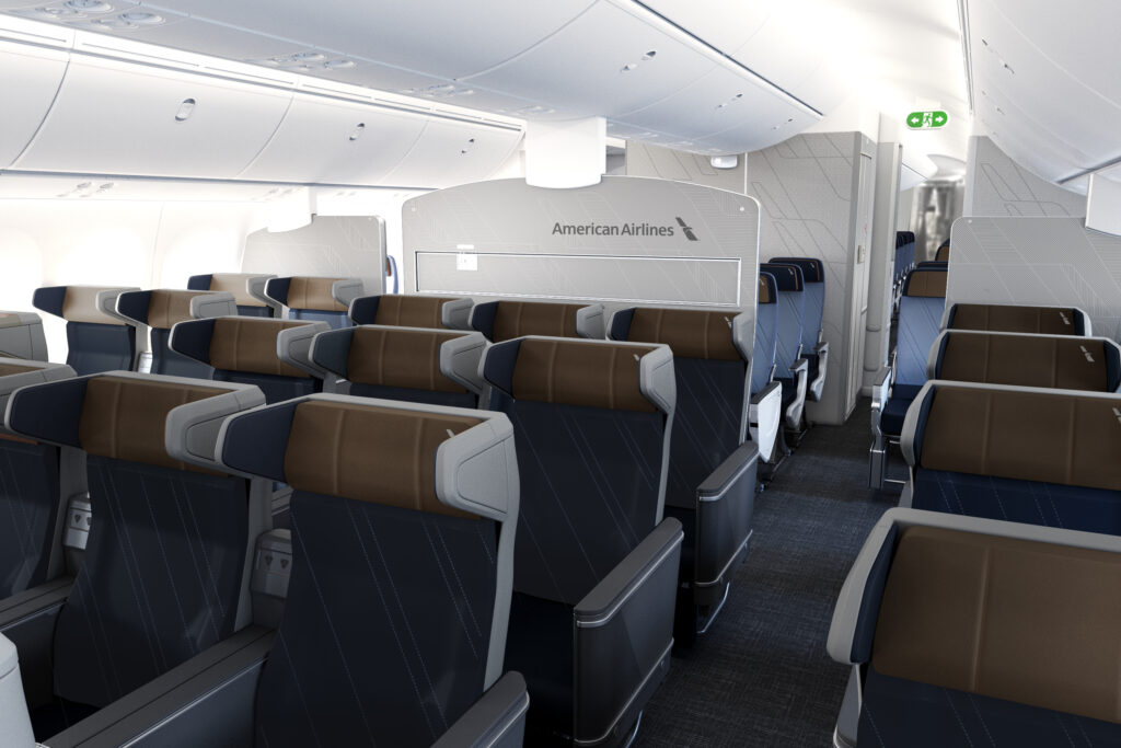 You Can Now Book American Airlines Premium Economy with Miles