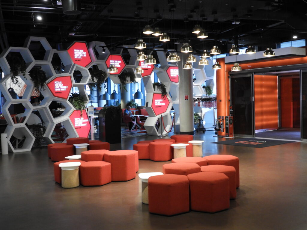 Radisson RED hotel in Glasgow Lobby