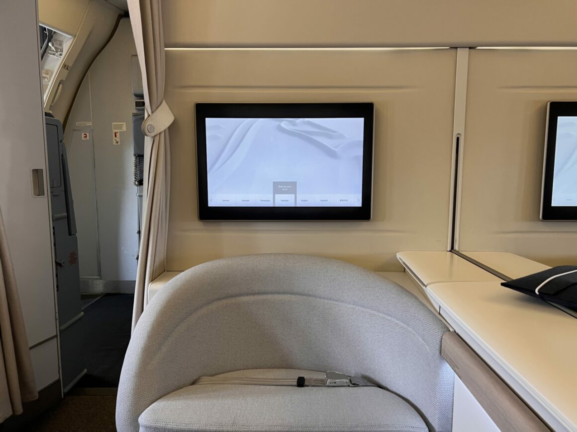 Air France La Première First Class seat