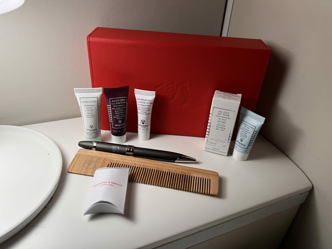 Air France La Première First Class amenities