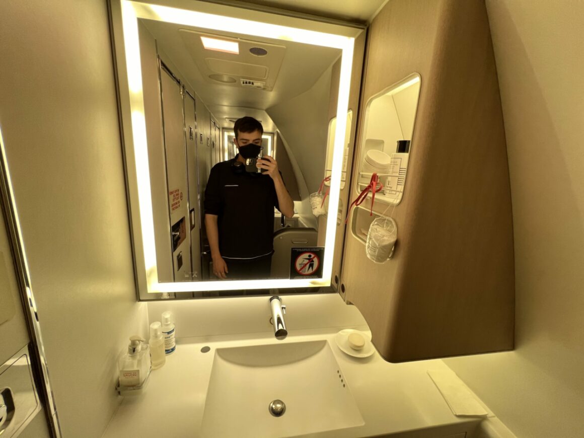 Air France La Première First Class Bathroom Mirror