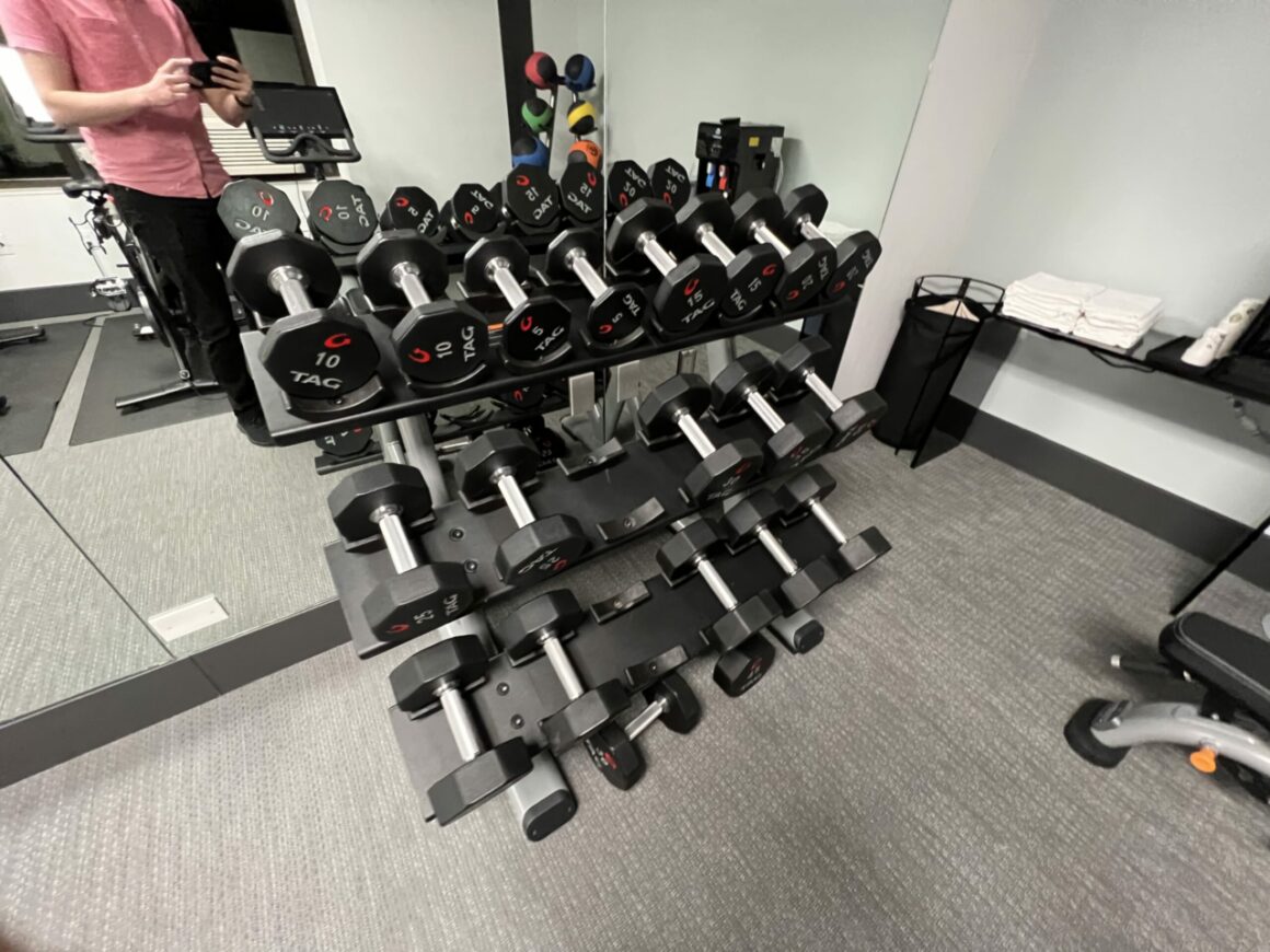 The Alton Hotel Gym Weights