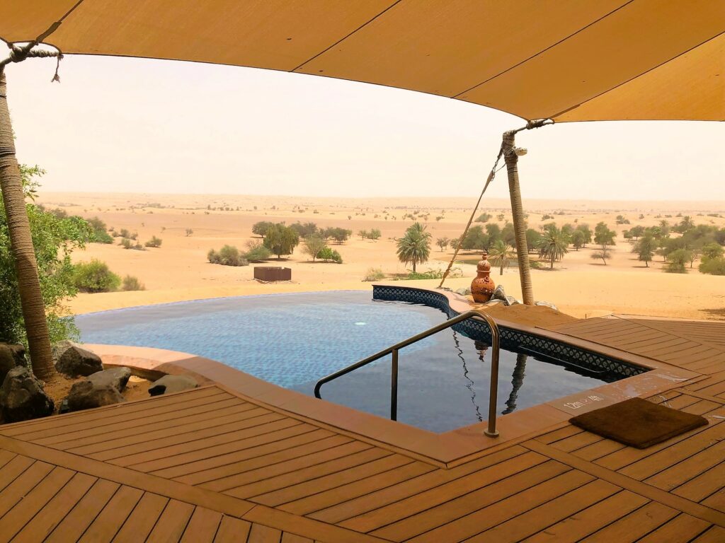 Al Maha Dubai pool 