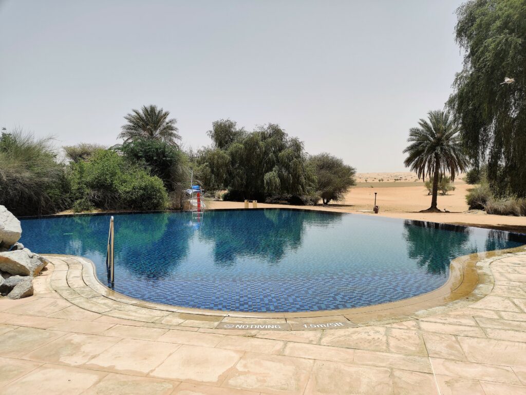 Al Maha Dubai resort pool 