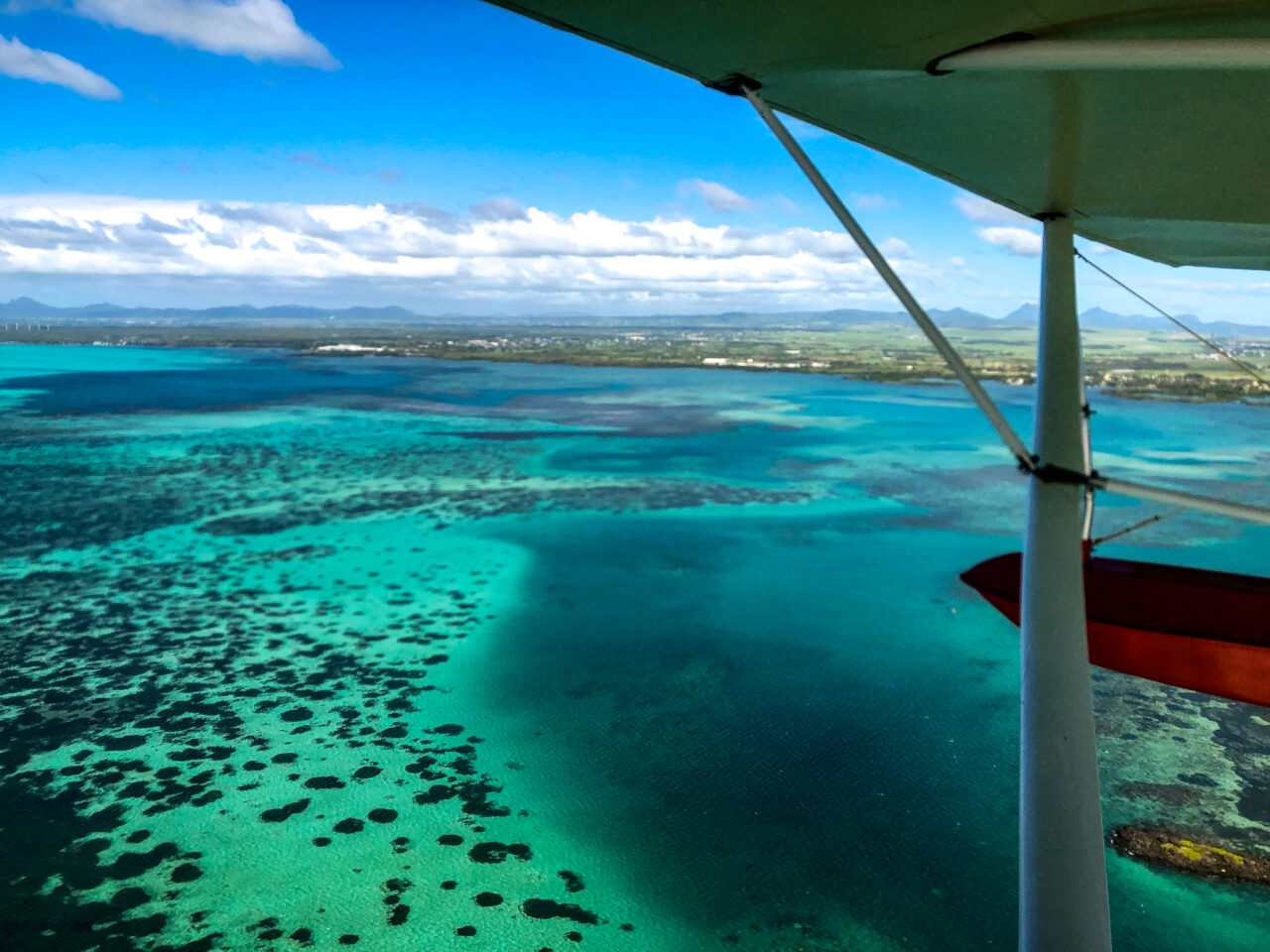 The beautiful Mauritius water