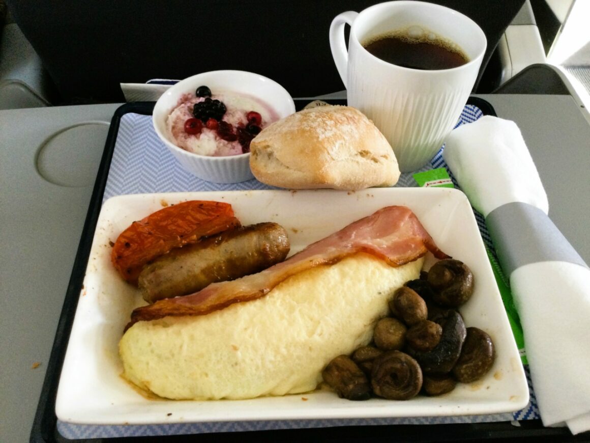  British Airways City Flyer food 