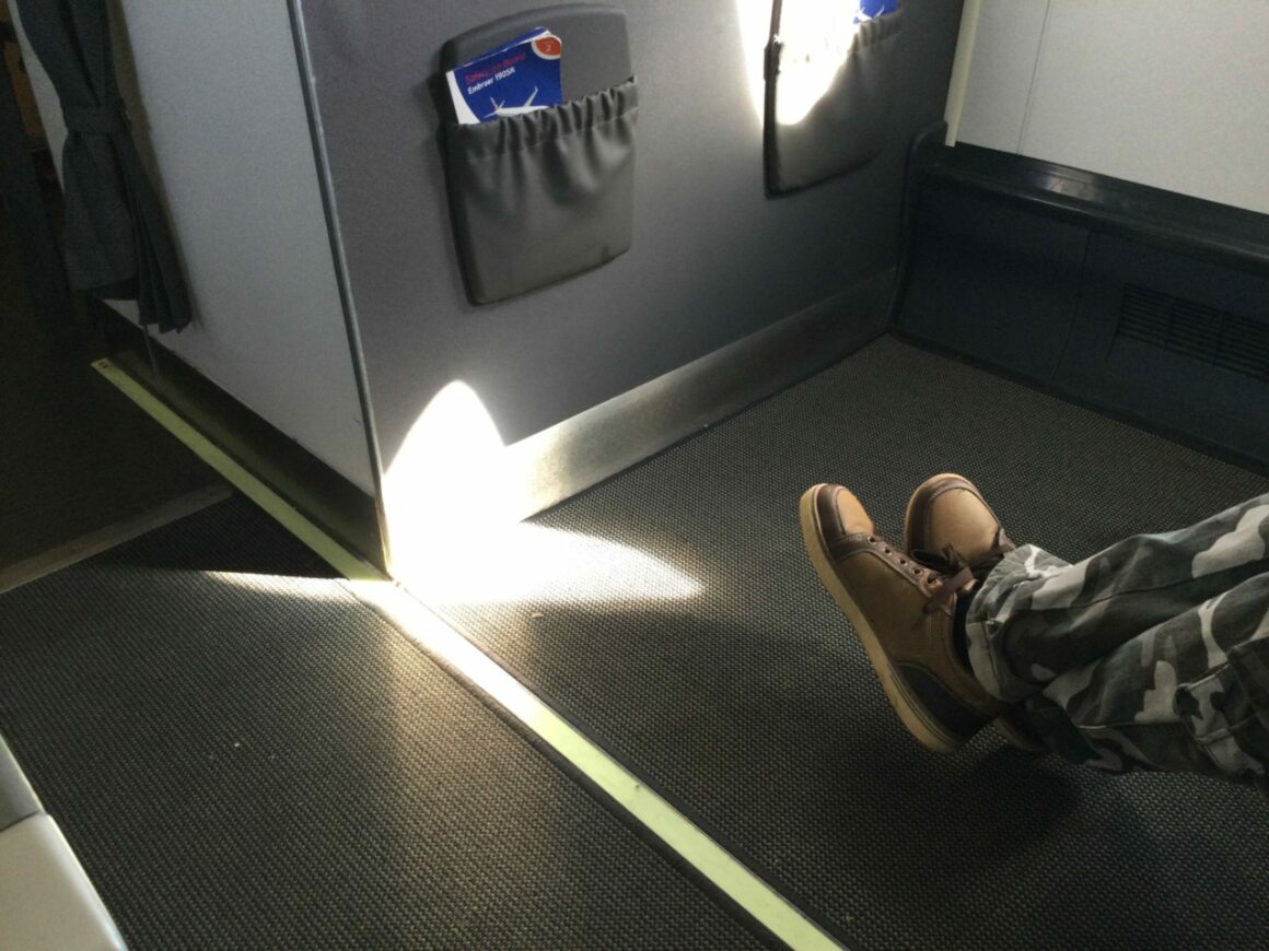  British Airways City Flyer cabin floor 