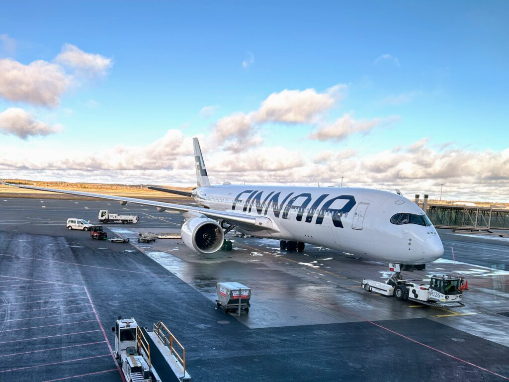 Finnair A350 at Helsinki