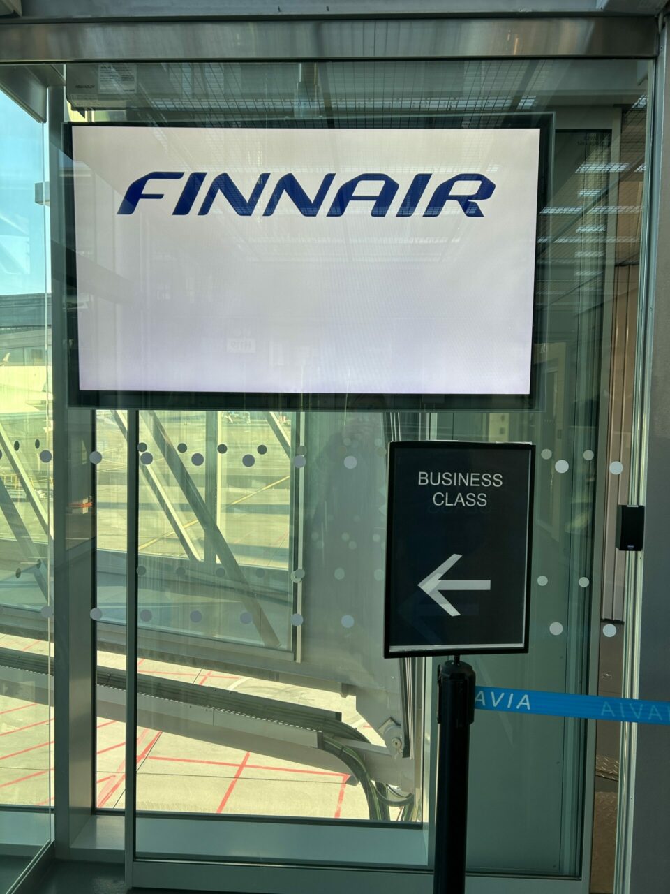 Finnair Boarding 
