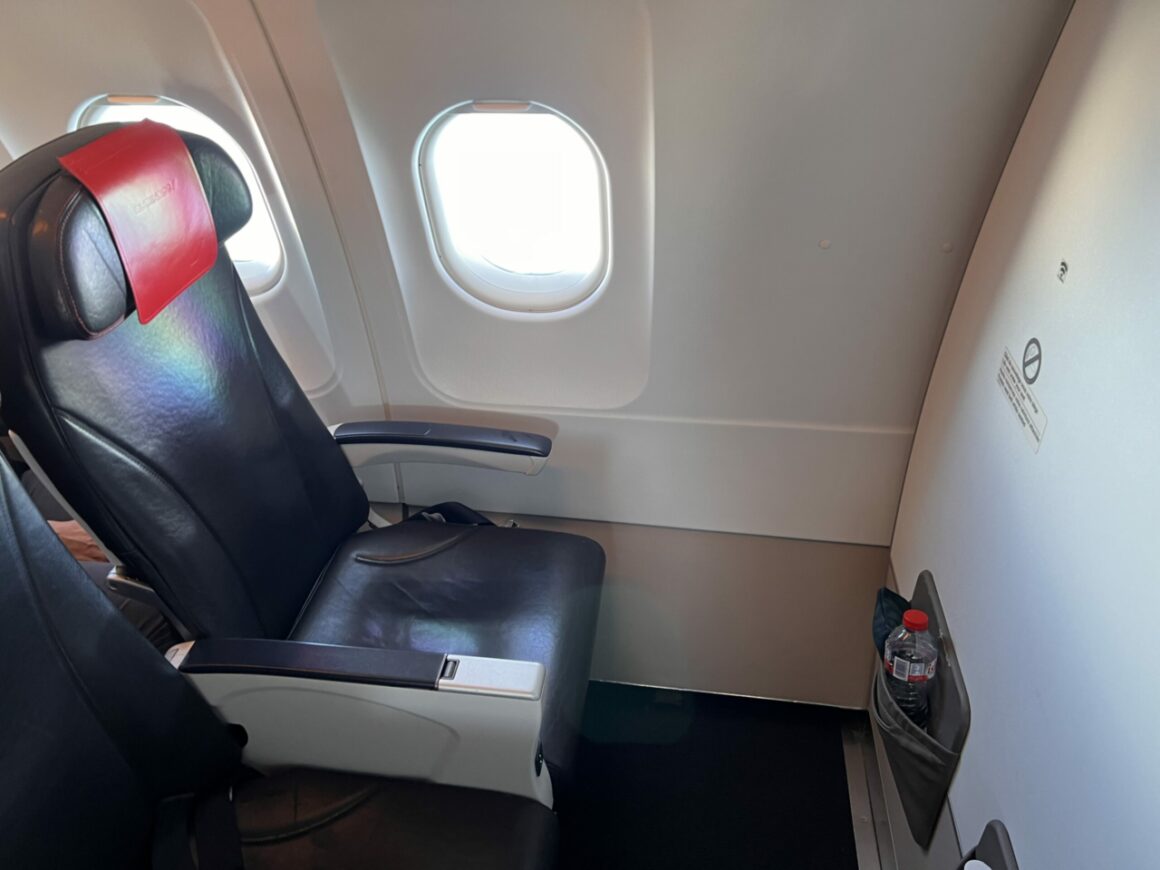 Air France Business Class seat