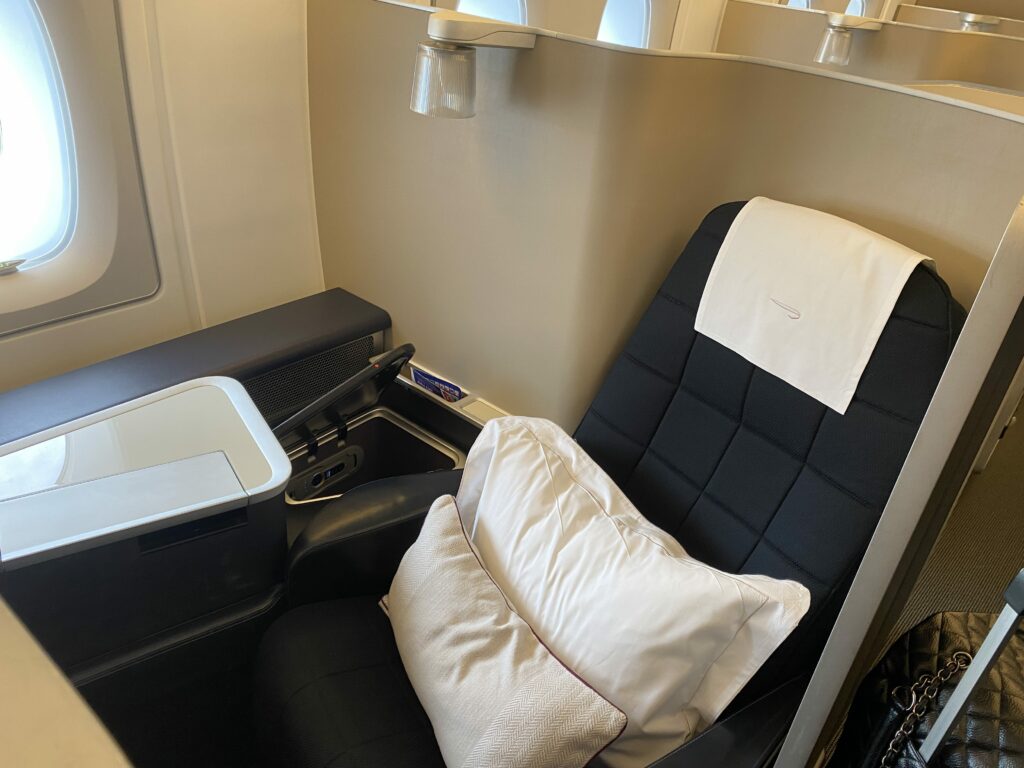 British Airways A380 First class Seat 