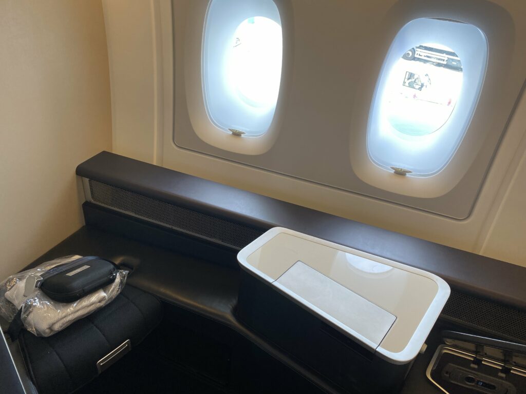 British Airways A380 First class Window 