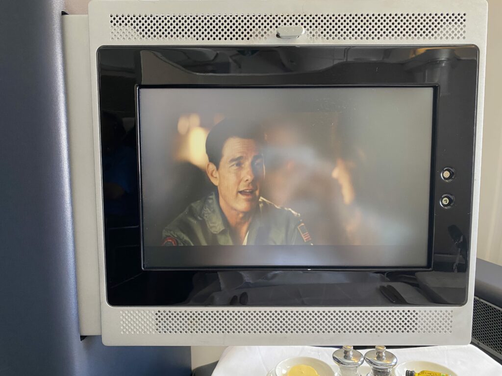 British Airways A380 First class IFE Screen