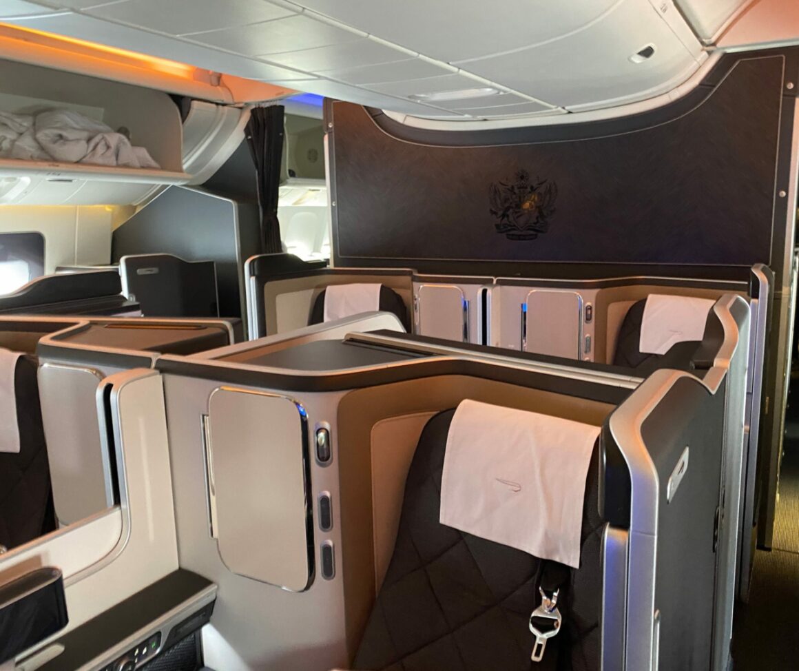 British Airways new first class suite seat and cabin 